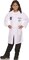 UNDERWRAPS Kid's Children's Rocket Scientist Lab Coat Costume Childrens Costume, Multi, Large